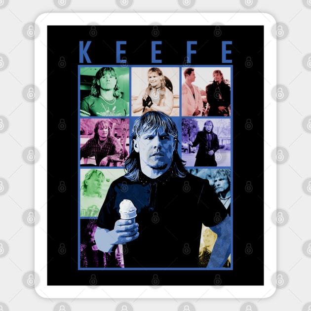 Iconic Collage Collection // Keefe Chambers Magnet by Tv Moments
